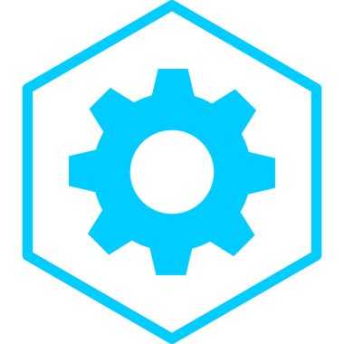 Teçhizat Web simgesi basit illüstrasyon