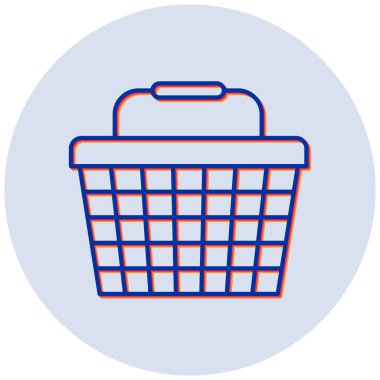 Alışveriş sepeti. Basit tasarım