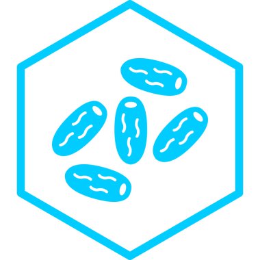 fasulye simgesi, vektör illüstrasyonu basit tasarım