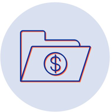 Dizin simgesinin vektör illüstrasyonu