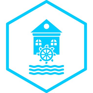 su simgesi vektör illüstrasyonu