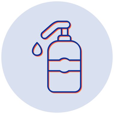 Sprey. Web simgesi basit illüstrasyon