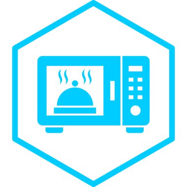 Fırın. Web simgesi basit illüstrasyon