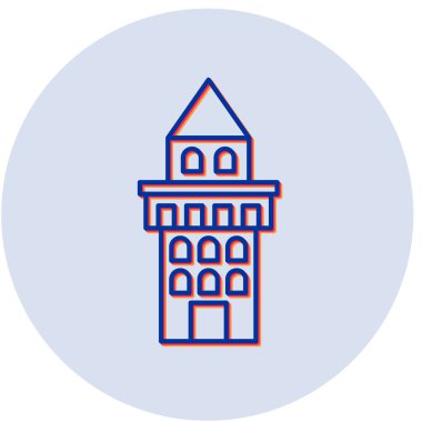 Giralda simge vektör illüstrasyonu