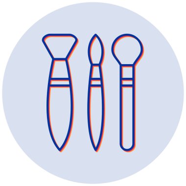 Modern eğitim ikonunun vektör illüstrasyonu