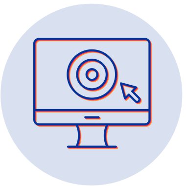 Nesne simgesinin vektör illüstrasyonu