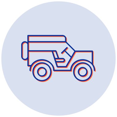 Kamyon. Web simgesi basit illüstrasyon