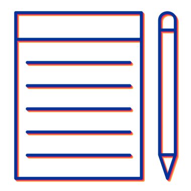 Yazılı not. Basit resimleme