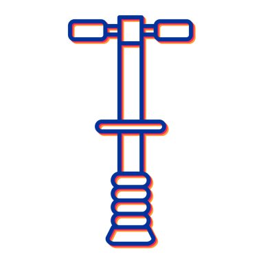 Yapı ve modern simgenin vektör illüstrasyonu