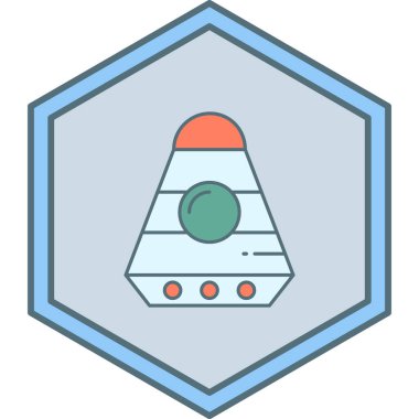 bowling. Web simgesi basit illüstrasyon