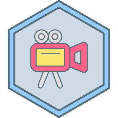 Video kamera. Basit resimleme