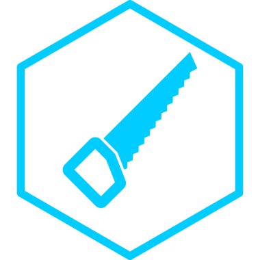 Yapı ve onarım simgesinin vektör illüstrasyonu