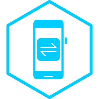 Cep telefonu. Basit resimleme