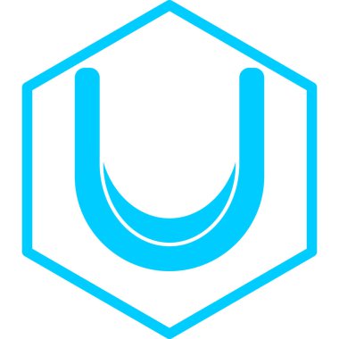 Bir b simgesinin vektör illüstrasyonu