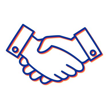 Tokalaşma ikonu. düz dizayn biçimi 10