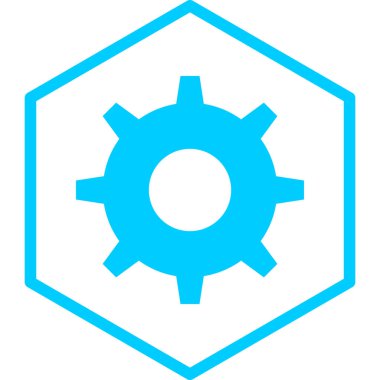 Teçhizat Web simgesi basit illüstrasyon