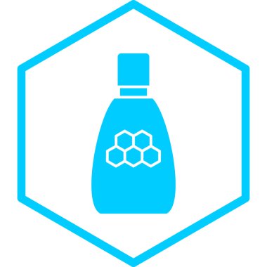 bal sabunu vektör simgesi modern basit illüstrasyon