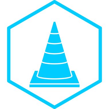 Koni. Web simgesi basit illüstrasyon