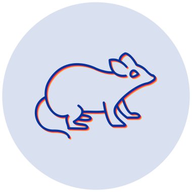 Bir kedinin vektör illüstrasyonu