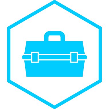 Çanta. Web simgesi basit illüstrasyon