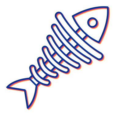 Roket. Web simgesi basit illüstrasyon