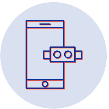 cep telefonu ikonu vektör illüstrasyonu