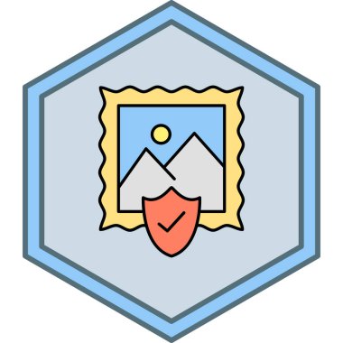 Bir resmin vektör illüstrasyonu