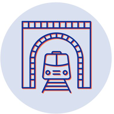 Tünel simge vektör çizim