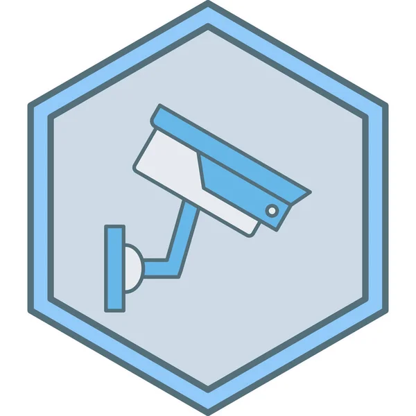 Cctv Camera Icon Security System Symbol — ストックベクタ