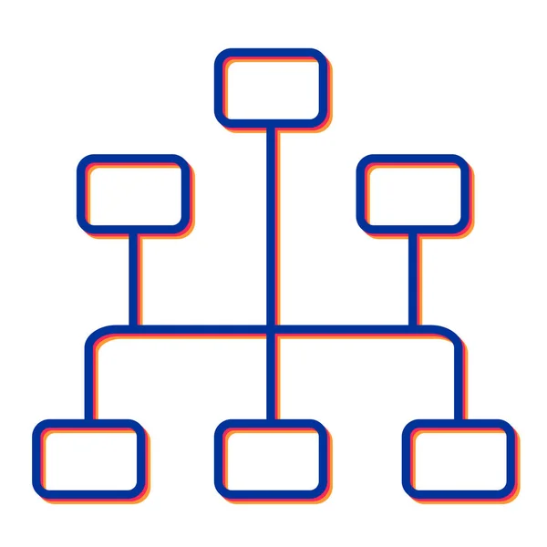 网络共享图标矢量说明 — 图库矢量图片