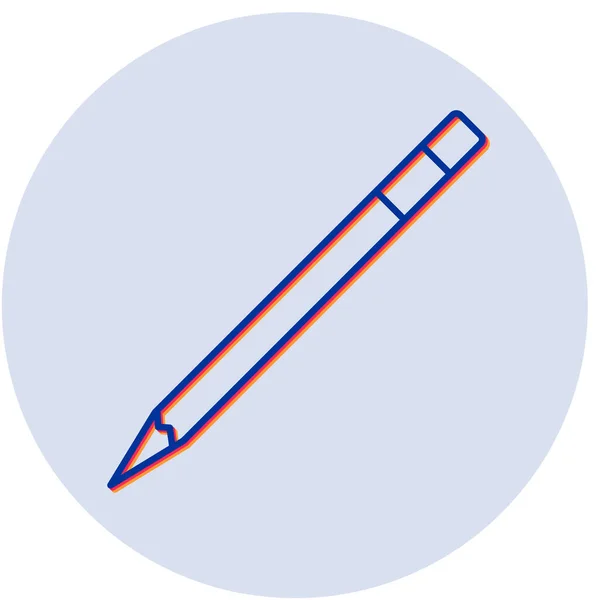 Penna Ikon Vektor Illustration — Stock vektor