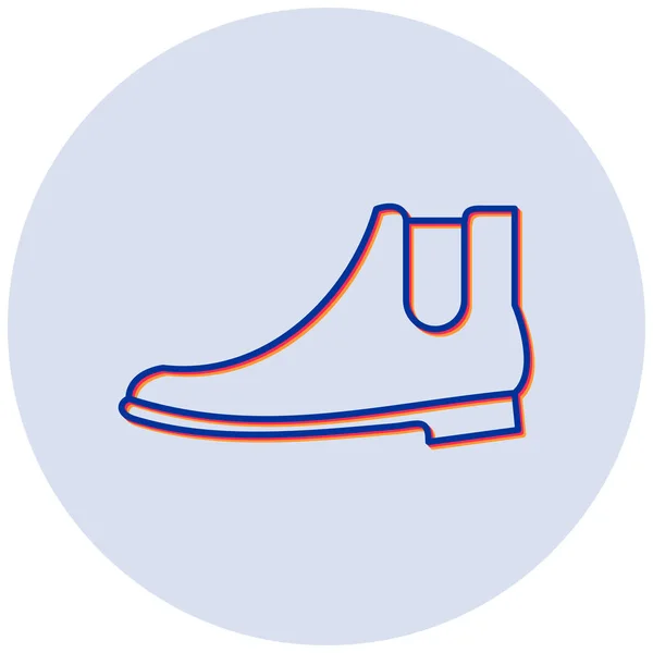 Shoe Web Icon Simple Illustration — Stock Vector