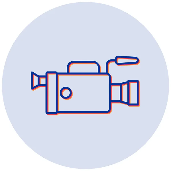 Значок Вектора Видеорегистратора — стоковый вектор