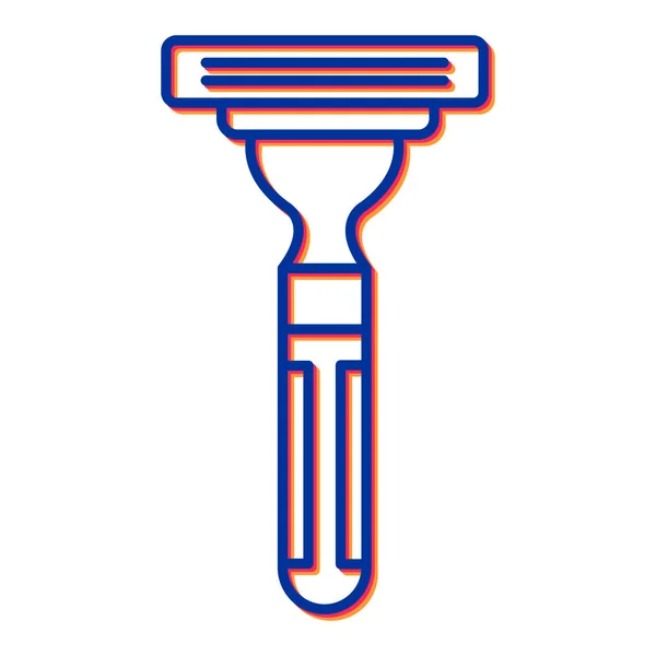 Razor Icon Outline Illustration Brush Vector Icons Web — Wektor stockowy