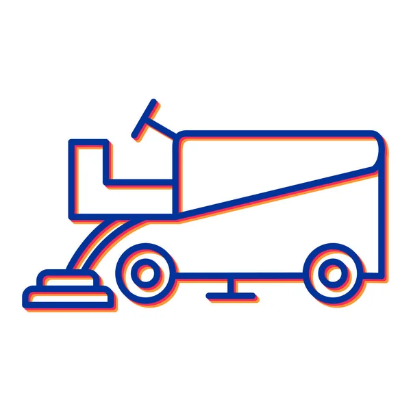 Line Icon Forklift — Wektor stockowy