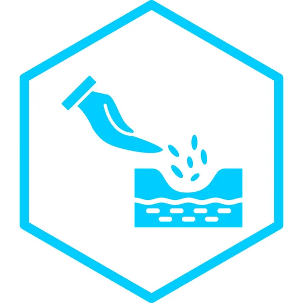 Water Web Icon Simple Illustration — Stock Vector