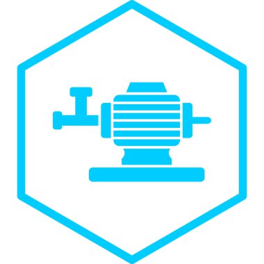 Askeri bıçak ikonu. vektör illüstrasyonu