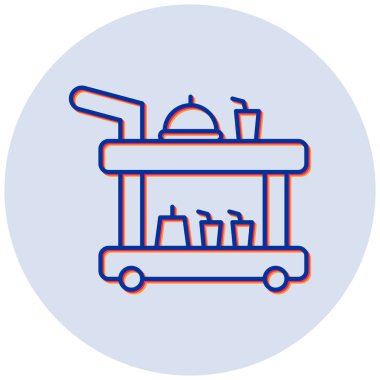 Havaalanı. Web simgesi basit tasarım