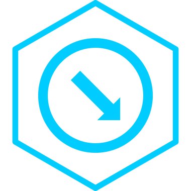 Ok. Web simgesi basit tasarım