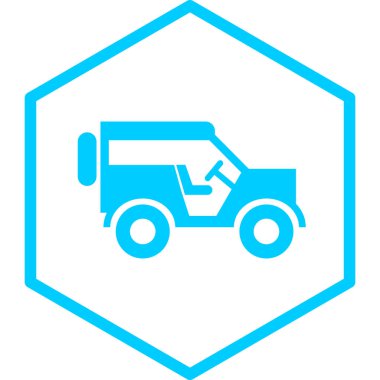 Kamyon. Web simgesi basit illüstrasyon