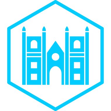 Askeri bıçak ikonu. vektör illüstrasyonu