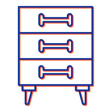 Modern b 'nin vektör illüstrasyonu eksik simgesi