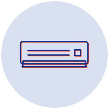 Klima simgesinin vektör illüstrasyonu