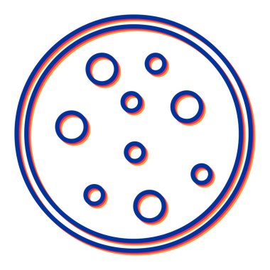 Bir pizza ikonunun gösterimi