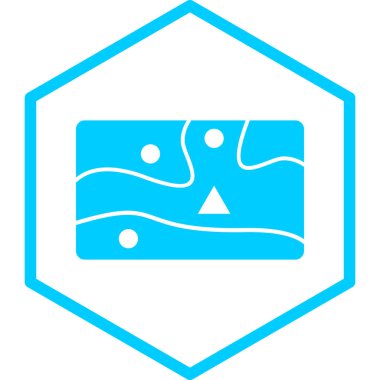 resim simgesi, vektör illüstrasyonu basit tasarım