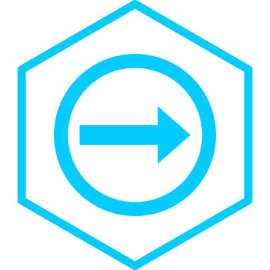 Ok. Web simgesi basit tasarım