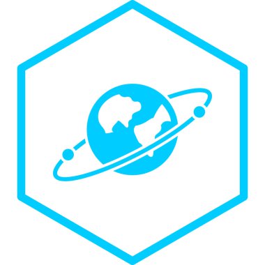 Dünya gezegeni. Web simgesi