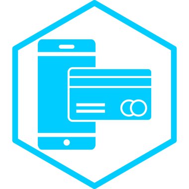 Kredi kartı vektör simgesi