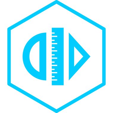 Basit vektör illüstrasyonu, web simgesi 