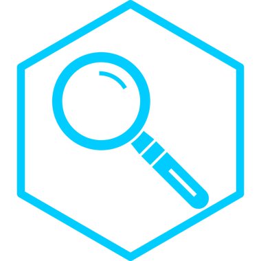 Ara. Web simgesi basit tasarım